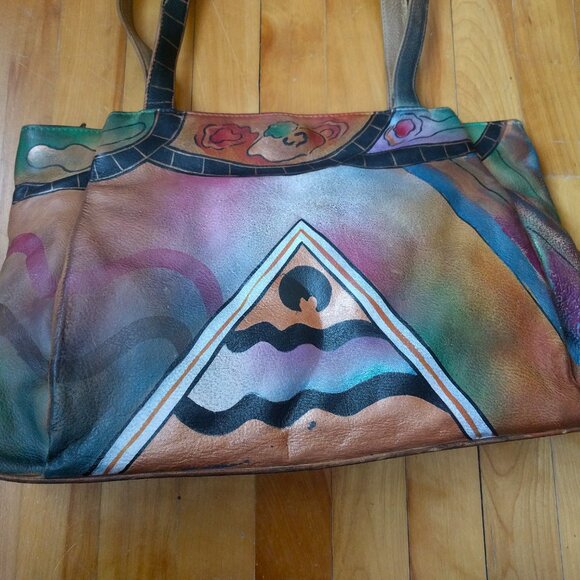 Gorgeous ANUSCHKA Leather Shoulder Bag - Picture 2 of 15